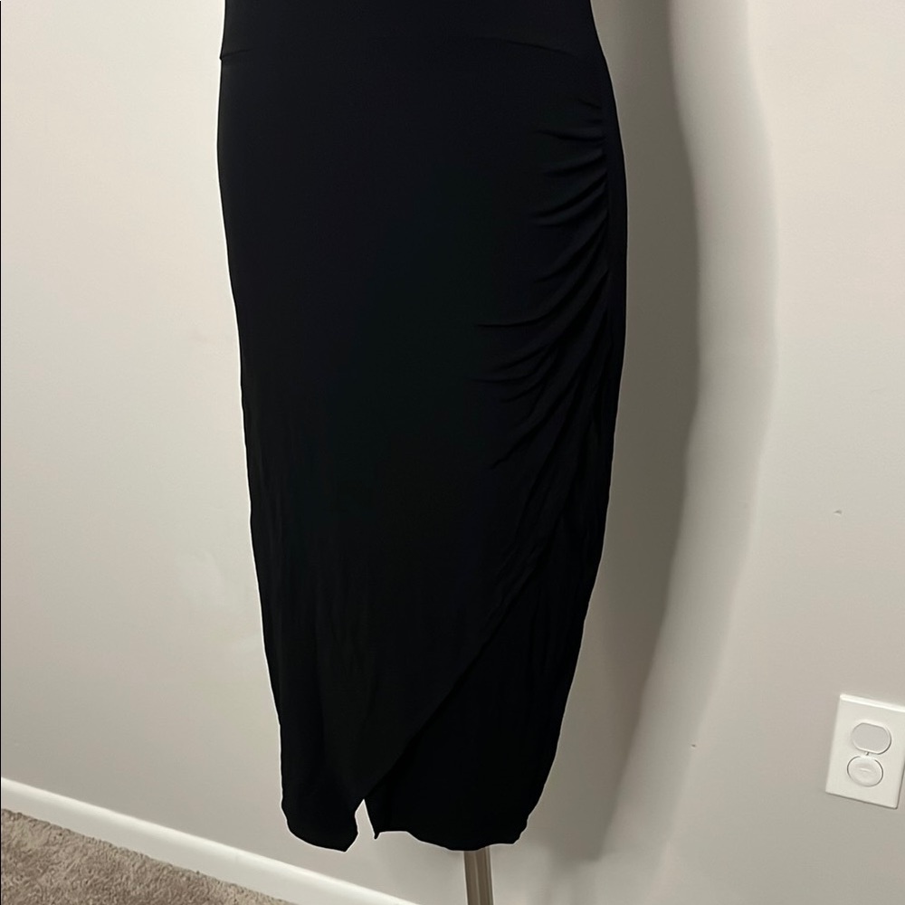 Leith Black Midi Dress - Picture 2 of 8